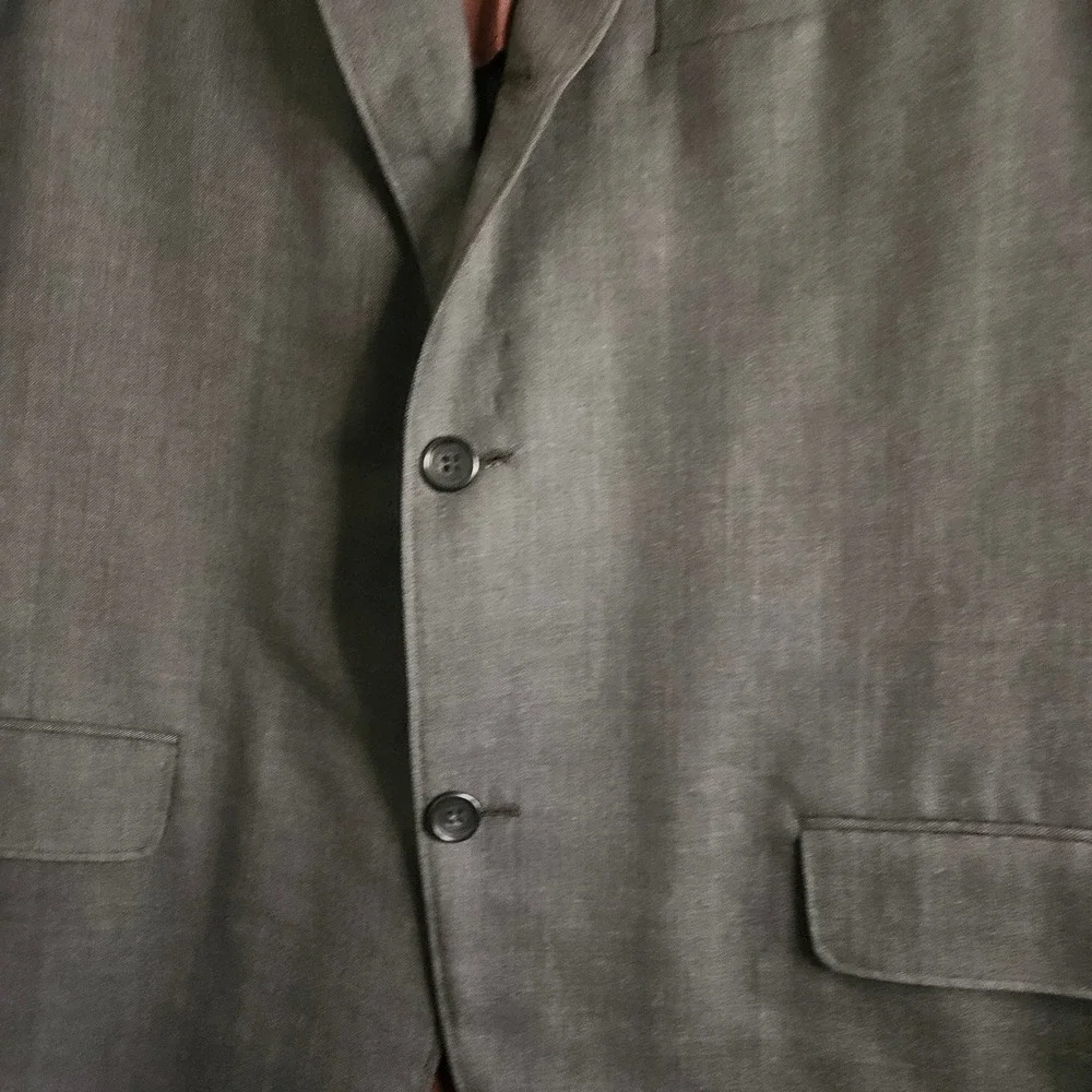 H‎ Freeman & Son George J Good Berkeley Suit Gray 2 Button Cuffed 40R 31W